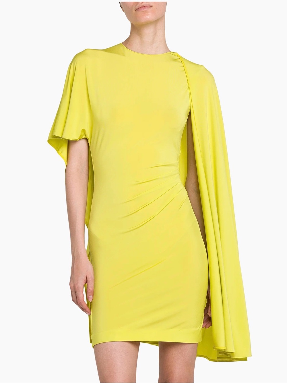 Stella McCartney Asymmetric Jersey Minidress size 44/us size 8-10 - Picture 4 of 15